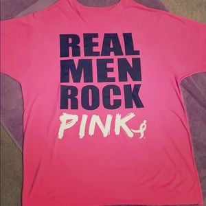 It’s a Breast Cancer Awareness shirt